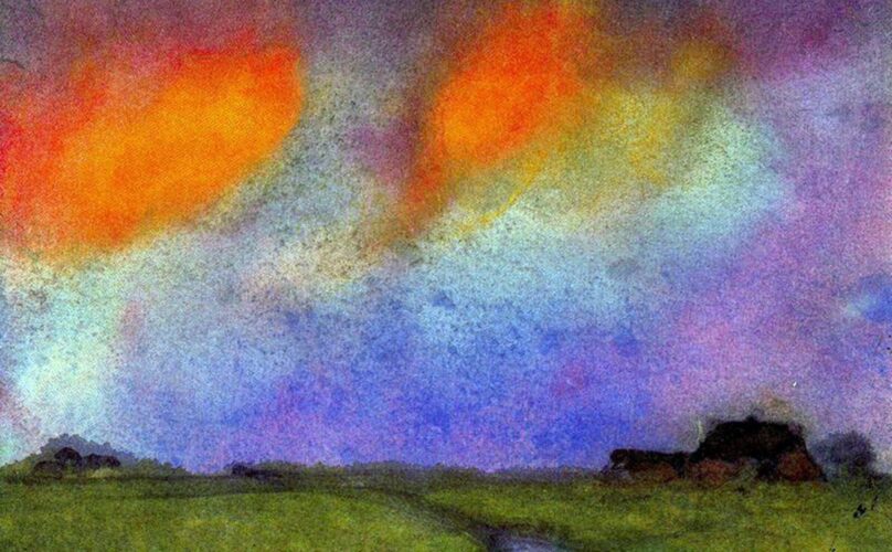Peindre le ciel avec A.Cheriez