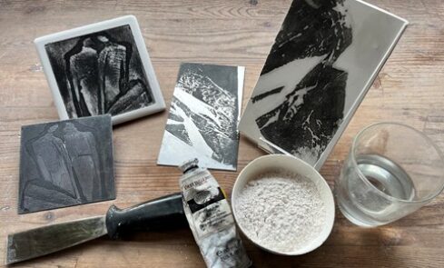 Impression sur plâtre DS