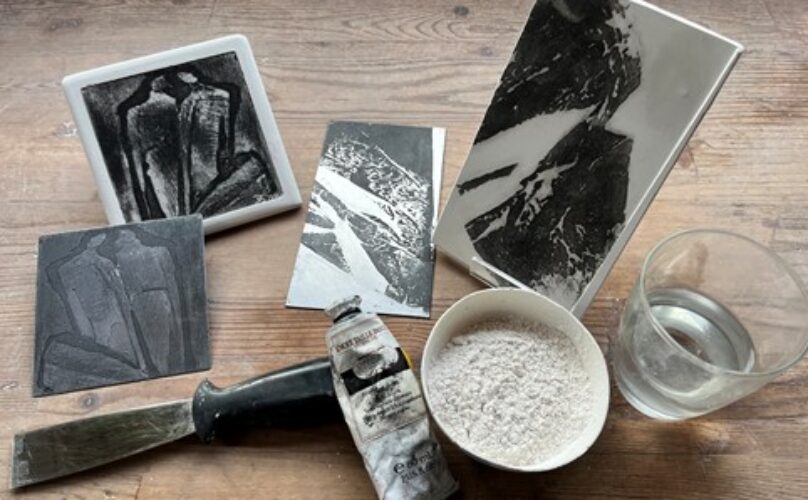 Impression sur plâtre DS